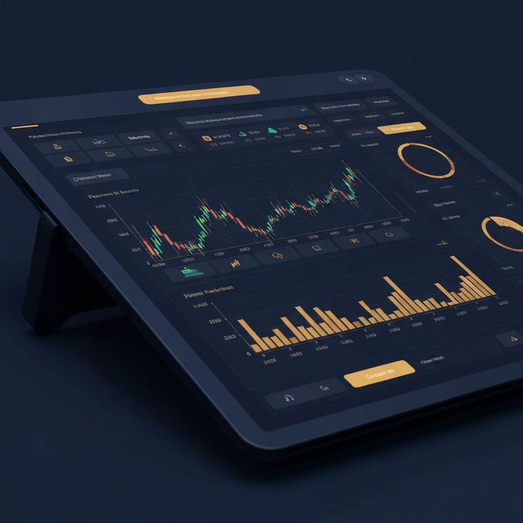 Financial services compliance dashboard